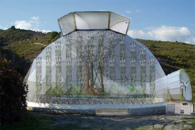 Dome on site