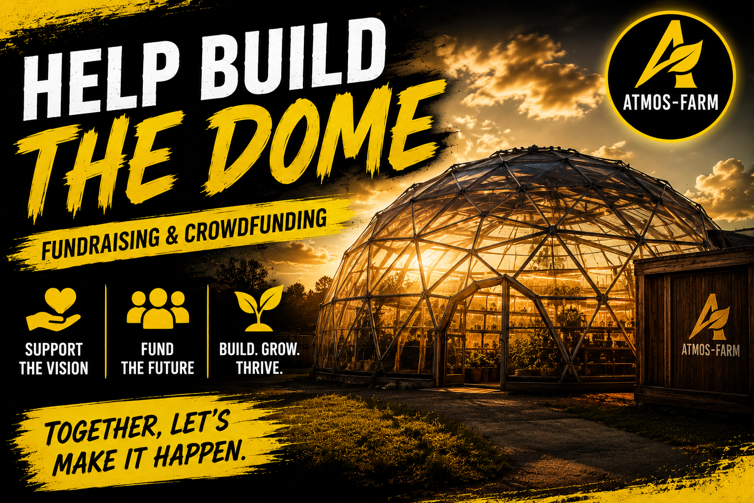 Help build the dome promo