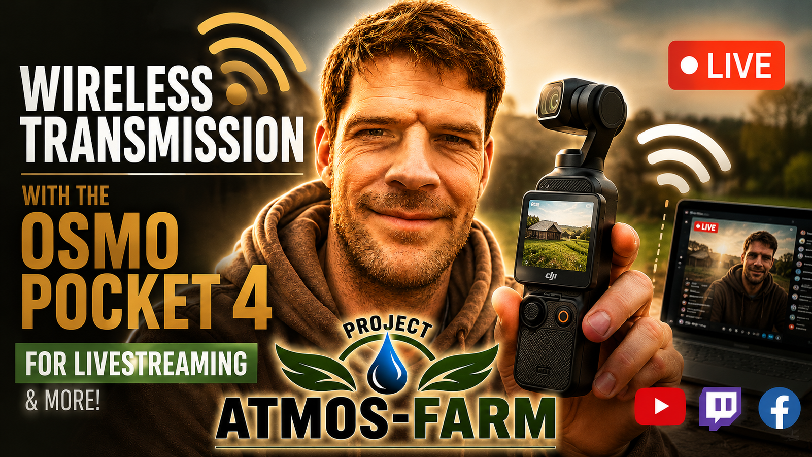 Wireless streaming on the farm