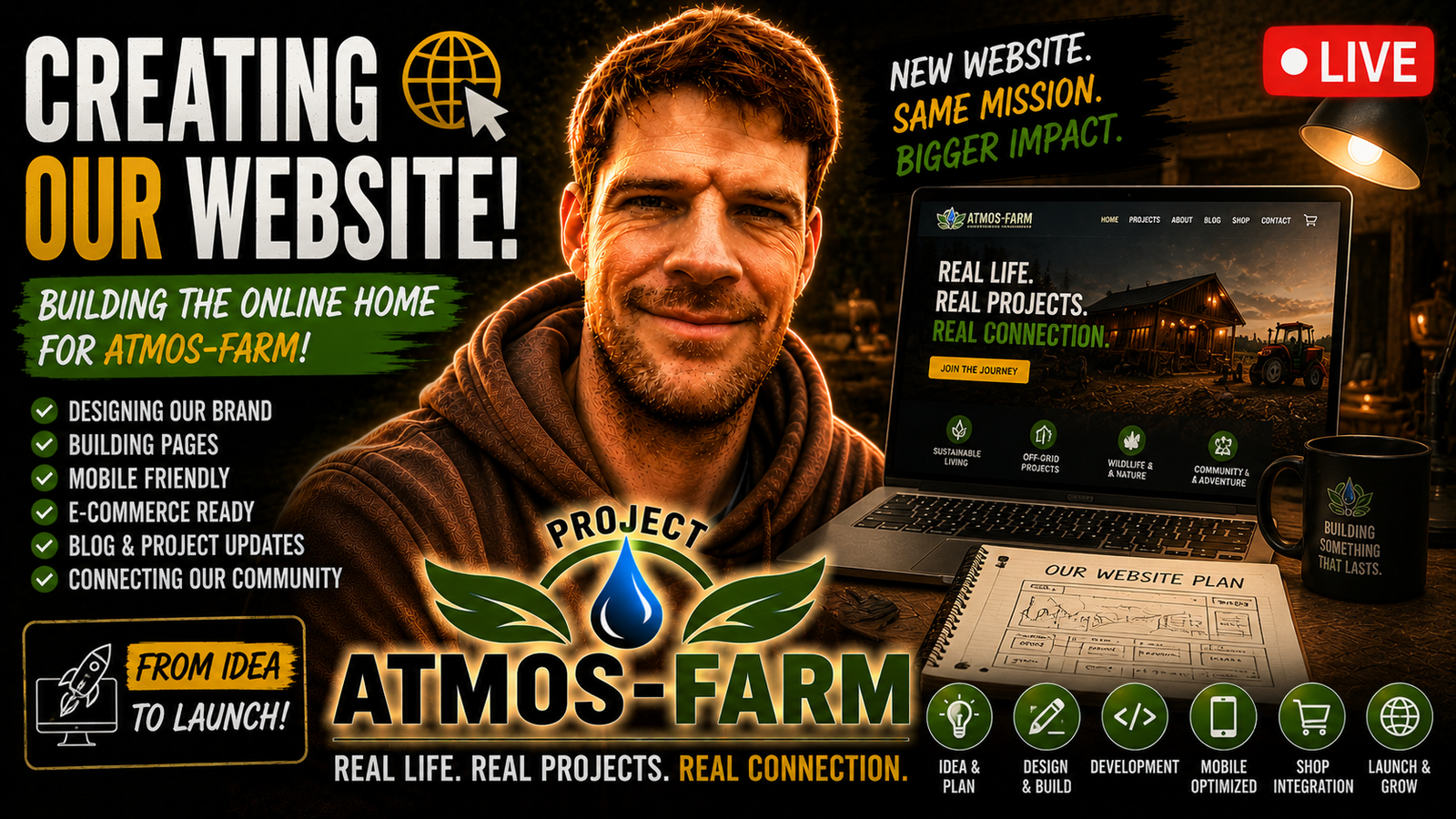 Building our online home